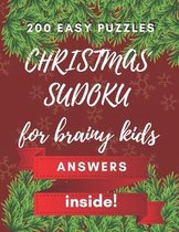 Christmas Sudoku Puzzles for Brainy Kids