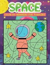 space color by numbers for toddlers
