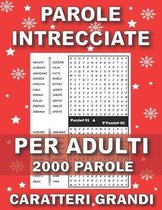 Parole Intrecciate Caratteri Grandi Per Adulti
