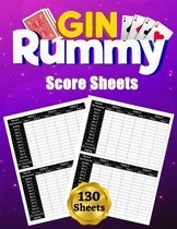 Gin Rummy Score Sheets