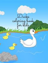 Ducks coloring book for kids