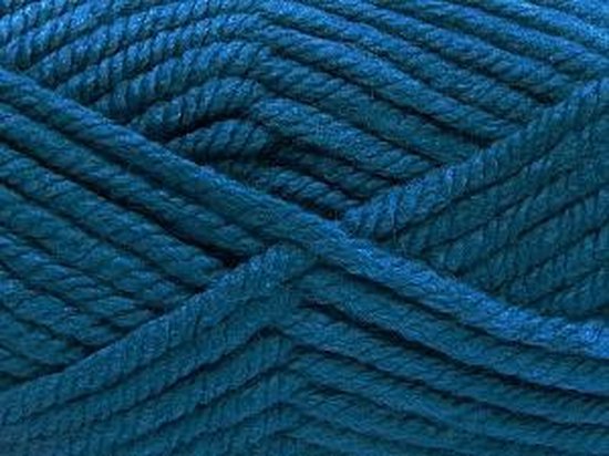 Chunky wol garen turquoise kleur - dikke breiwol kopen breien pendikte 10 -  12 mm. –... | bol.com