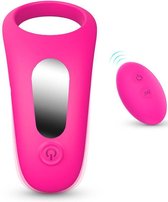 Rozie Vibrerende Cockring Voor Mannen  - Met Afstandsbediening - Penisring - Clitoris Stimulator - Sex Toys