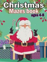 Christmas Mazes book ages 4-8
