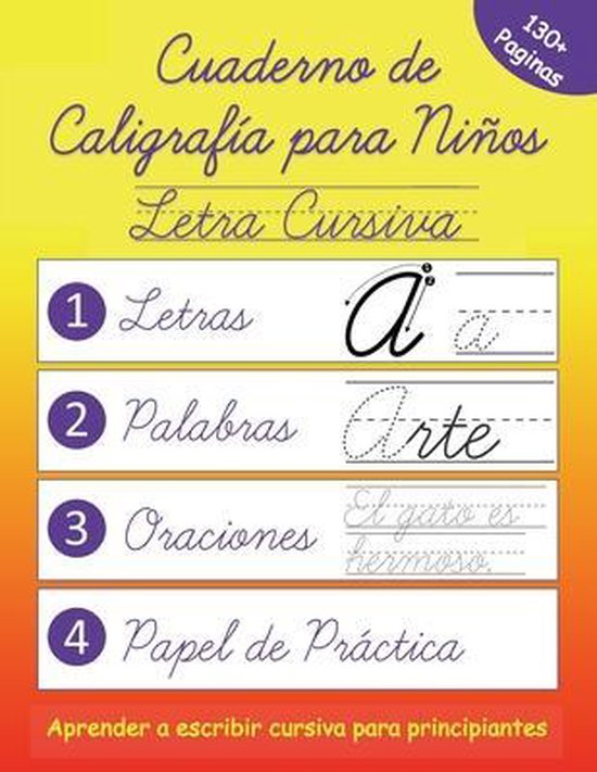 Cuaderno de Caligrafía para Niños - cover