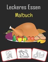 Leckeres Essen Malbuch