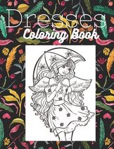 Dresses Coloring Book