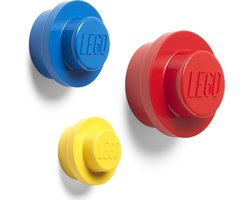 LEGO Iconic Wandhaken - Set van 3 Stuks - Polypropyleen Image
