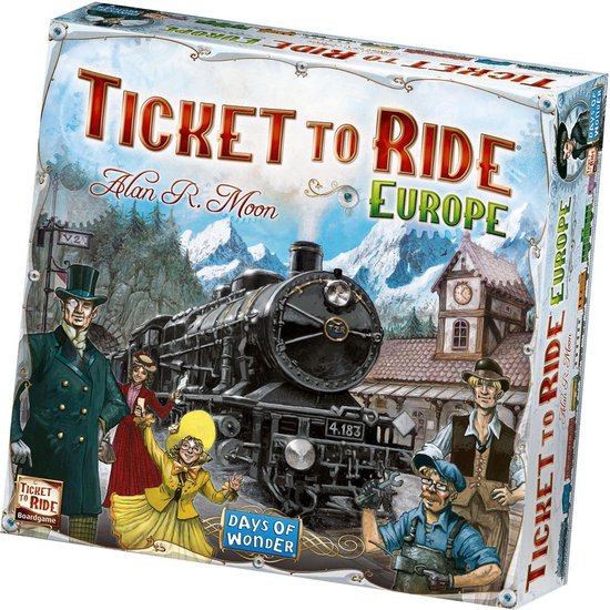 Ticket To Ride Europe - Engelstalig Bordspel