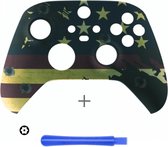 Controller Behuizing Shell - Xbox Draadloze Controller – Series X & S - American Flag