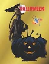 Halloween: Halloween Malbuch
