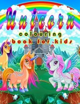 Unicorn colouring book for kids