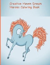 Creative Haven Dream Horses Coloring Book