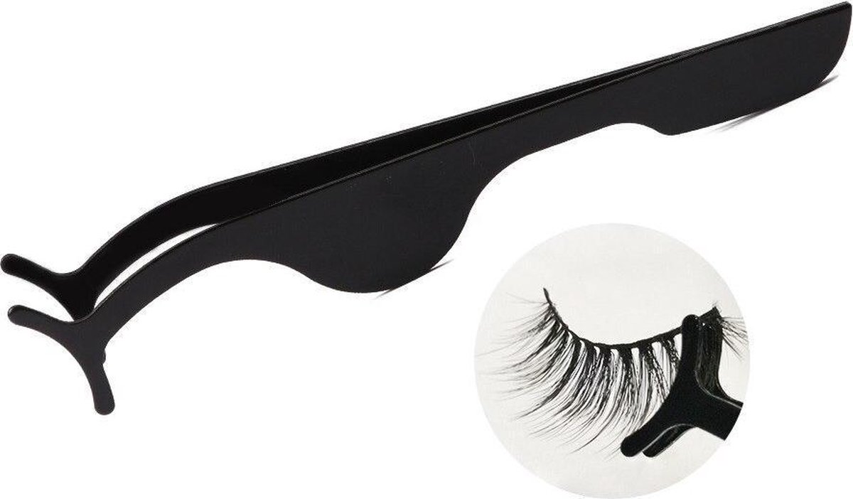 Wimper Pincet-tang-Pincet voor Nepwimpers-Make-Up- Tool Accessoires-valse wimpers-Pincet Clip
