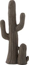 J-Line Cactus Staand Magnesium Naturel/Wit