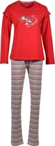 Woody meisjes pyjama - rood - kat - 202-1-PLG-S/464 - maat 152