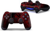 Red Blood - PS4 Controller Skin - 2 Playstation 4 stickers
