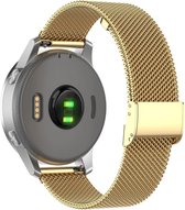 Luxe Milanese Loop Armband Geschikt Voor Garmin Vivomove 3/Luxe/Style Horloge Bandje - Metalen Milanees Watchband Polsband - Stainless Steel Mesh Watch Band - Horlogeband - Veilige