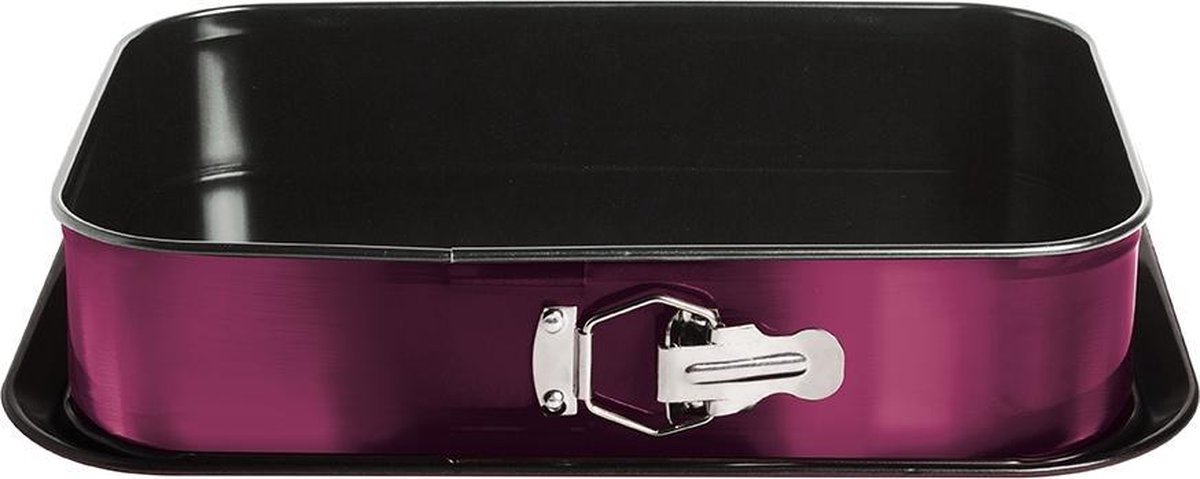 Berlinger Haus 6802 - Springvorm - taart - rechthoek - 39 x 27 cm - paars