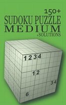 +150 Sudoku Puzzle Medium with solutions: Sudoku Puzzle Book for adults, Sudoku type