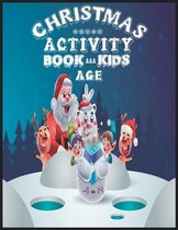 Christmas Activity Book for Kids Age 4-8