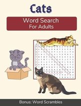 Cats Word Search For Adults