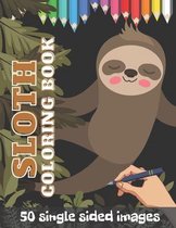 Sloth Coloring Book