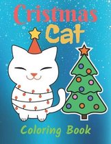 Christmas Cat Coloring Book