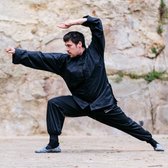 Fuji Mae Training Kung Fu pak Kleur: Zwart, 1 - 140