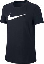 Nike Dri-FIT Dames Trainingtop - T-shirt - Zwart - Dames - Maat XXL