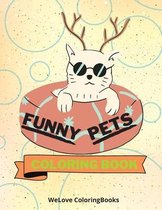 Funny Pets Coloring Book