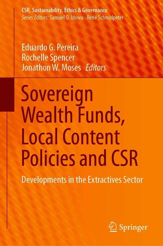 CSR, Sustainability, Ethics & Governance - Sovereign Wealth  ... - cover
