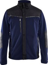 Blåkläder 4955-2524 Fleece jack functioneel Marineblauw/Zwart maat XL