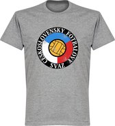 Tsjechoslowakije Logo T-Shirt - Grijs - XL