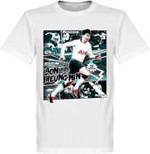 Son Tottenham Comic T-Shirt - Wit - XXXL