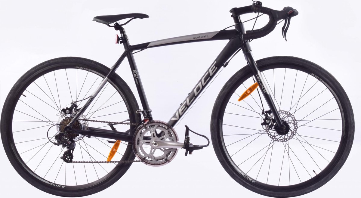 Veloce Woodtrack Gravel 28 INCH H 56 Cm 14 Speed Disc Brake -  GoedkopeFietsKopen