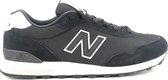 New Balance 515 Dames Sneakers - Black/White - Maat 37