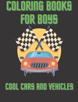 Coloring Books For Boys Cool Cars And Vehicles