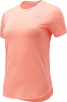 New Balance Accelerate S/S Sportshirt Dames - Maat L