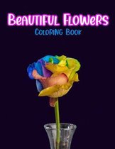 Beautiful Flowers Coloring Book