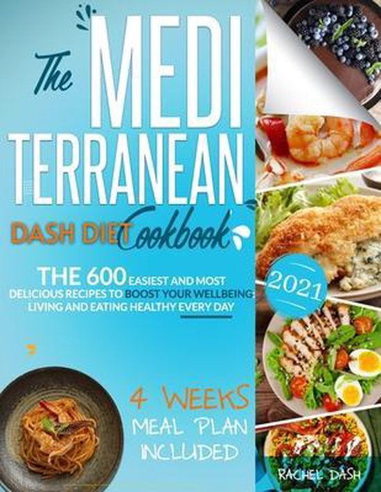 The Mediterranean Dash Diet Cookbook - cover