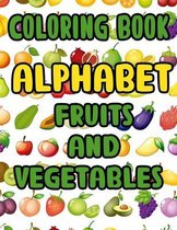 Coloring Book Alphabet Fruits And Vegetables