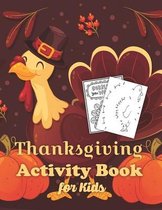 Thanksgiving Activity Book for Kids