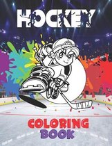 Hockey Coloring Book