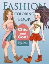 Fashion Coloring Book, Chic and Cool Style Icons