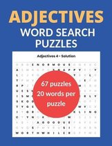 Adjectives Word Search Puzzles