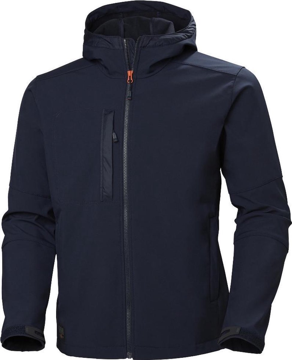 Helly Hansen Kensington Hooded Softshell 74230 - Mannen - Marine Blauw - XL