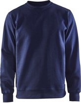 Blaklader Sweatshirt Jersey ronde hals 3364-1048 - Marineblauw - 4XL