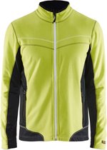 Blåkläder 4997-1010 Microfleecevest Lime/Back maat L