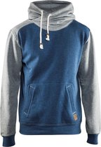 Blåkläder 3399-1157 Hooded Sweatshirt Limited Melange Blue/Grey maat L